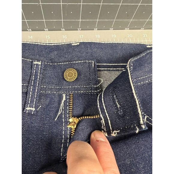 Key Brand Heavyweight Work Dungarees Triple Stitched Rivets 1990's NOS Deadstock - Picture 12 of 14